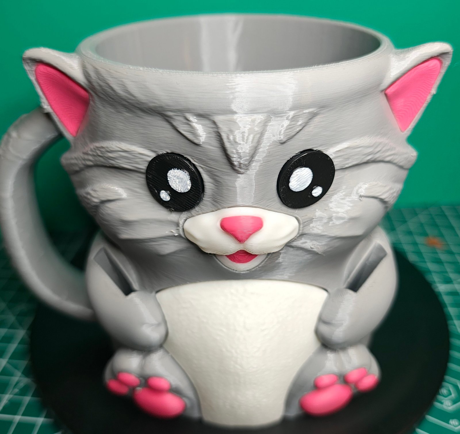 Cat Ice cream tub holder - Image 2