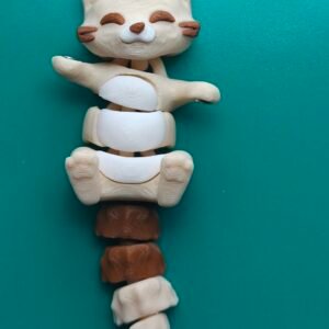 Forever Friends : Flexible Cream Cat